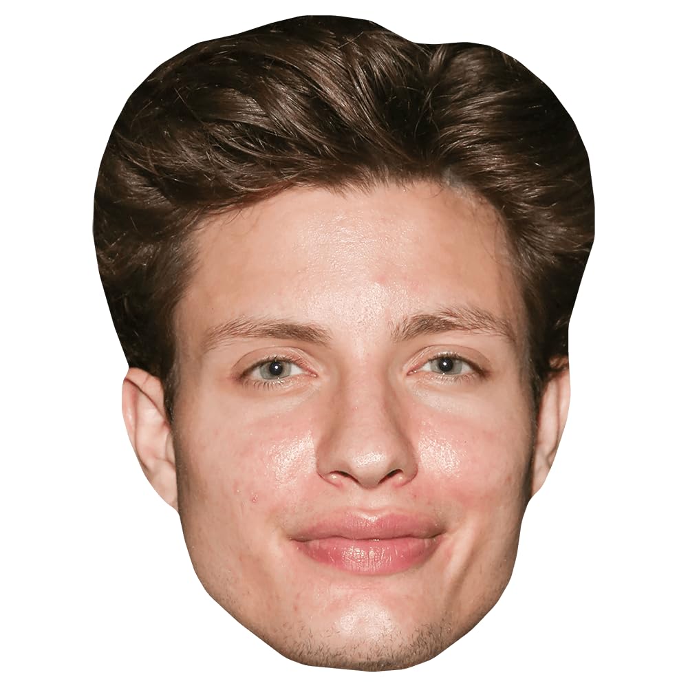 Matt Rife (Smile) Celebrity Mask, Flat Card Face, Fancy Dress Mask