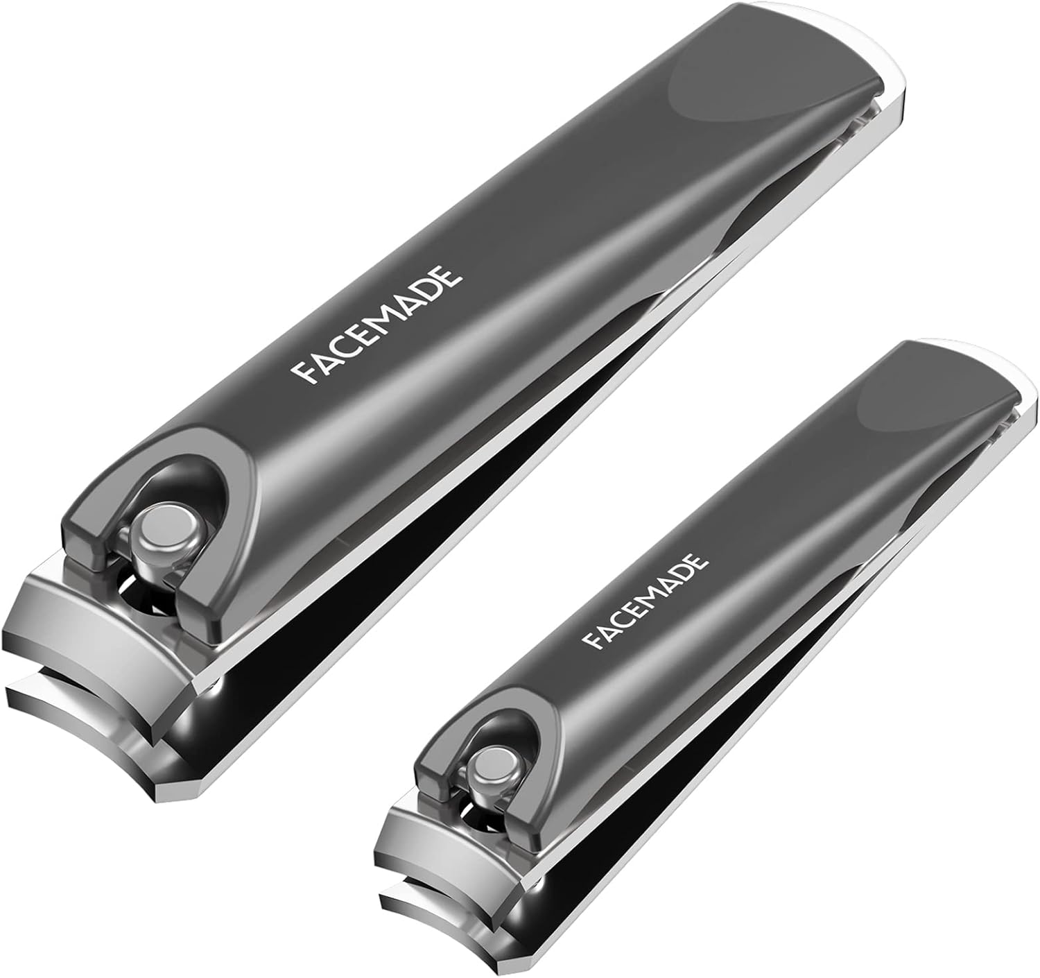 FACEMADE Nail Clippers Set 2 Pack Premium Sharp