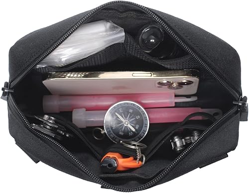 Miniatura 6 de Tactical Molle - Bolsa horizontal para administración multiusos corte láser bolsa de herramientas EDC