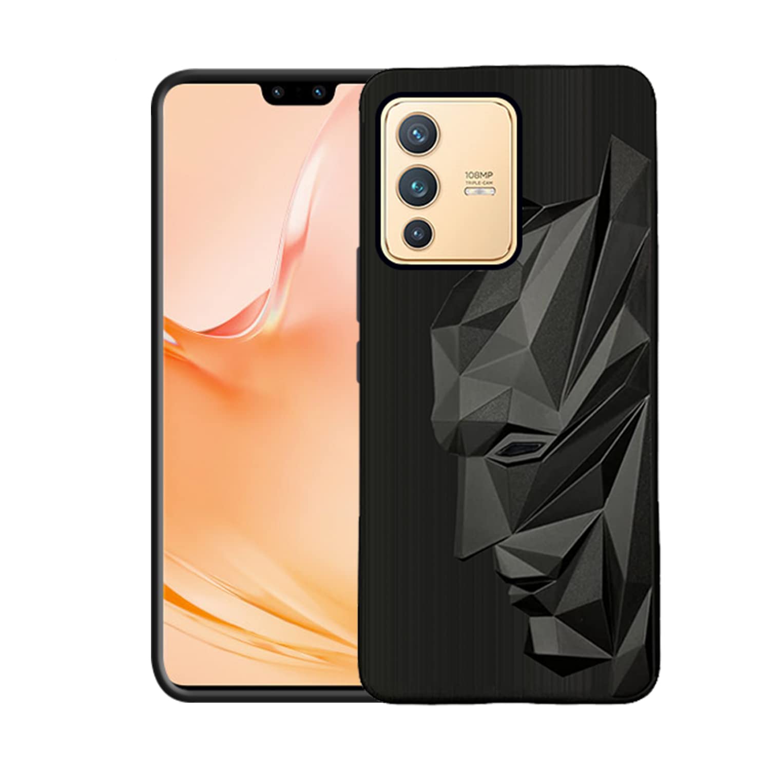 VIDO Exclusive Soft Back Case Cover for Vivo V23 Pro 5G (Shock Proof |360 Degree Complete Protection) (B09QL71MVH) Amazon Price History, Amazon Price Tracker