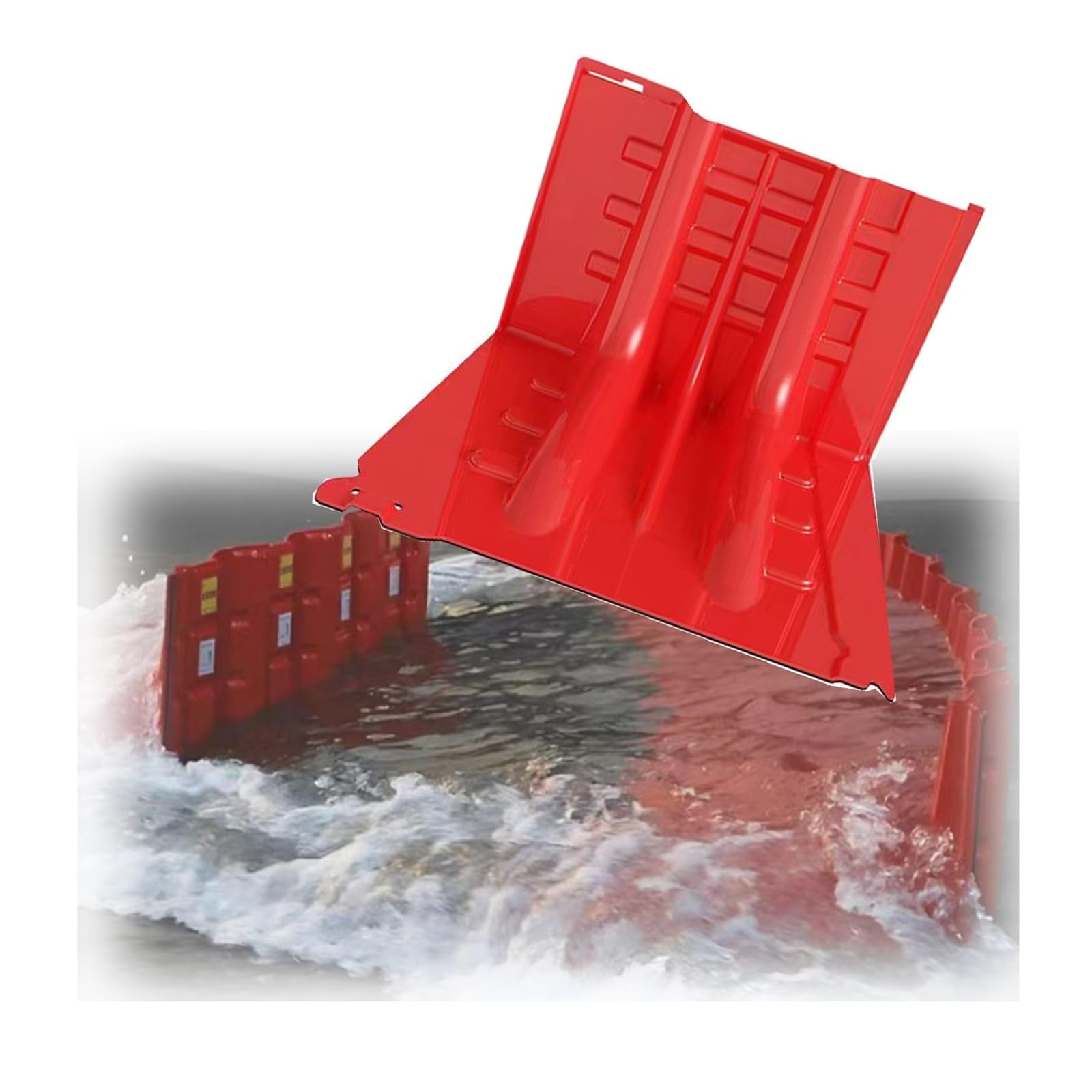 Barrière de contrôle des inondations amovible et panneaux d'inondation en ABS de type L