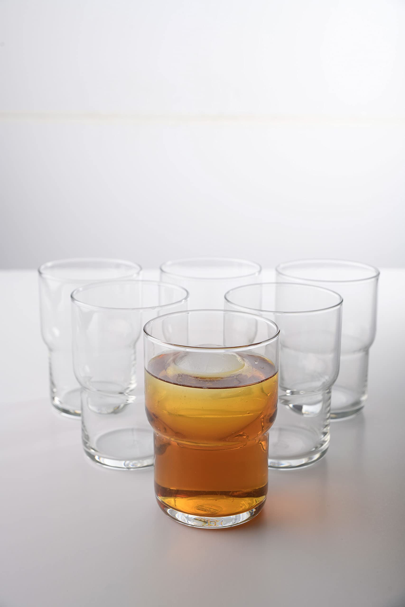 LEMONSODA Stackable Iced Coffee Glasses - Set of 6 -8