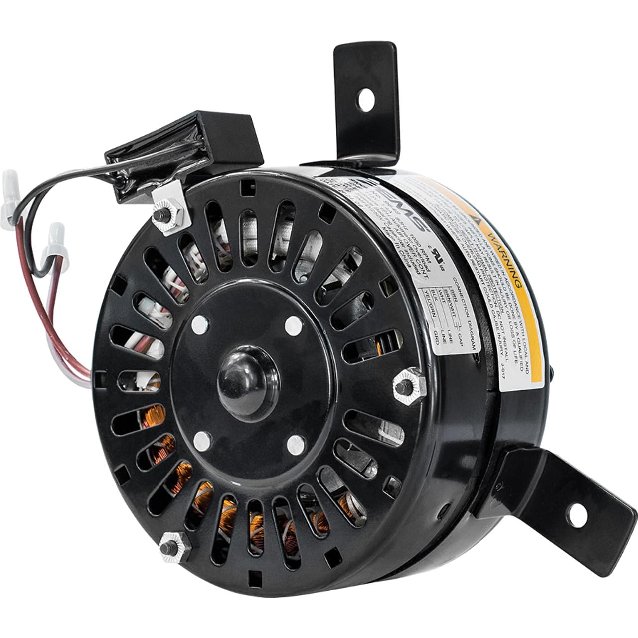 9649 Compatible with Century, Broan Direct OEM Replacement Fan Motor (99080178, DA3E278)