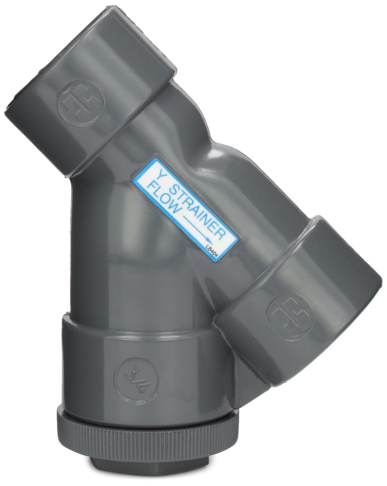 Hayward YS10075S Passoire en Y PVC 3/4 pouce, filtre tamis industriel avec joint FPM