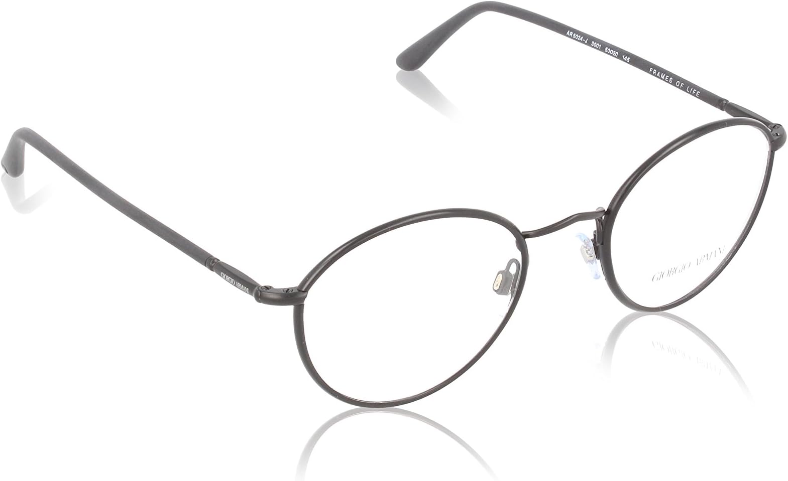 Giorgio Armani AR5024J AR5024J 3003 50 Matte Gunmetal Glasses