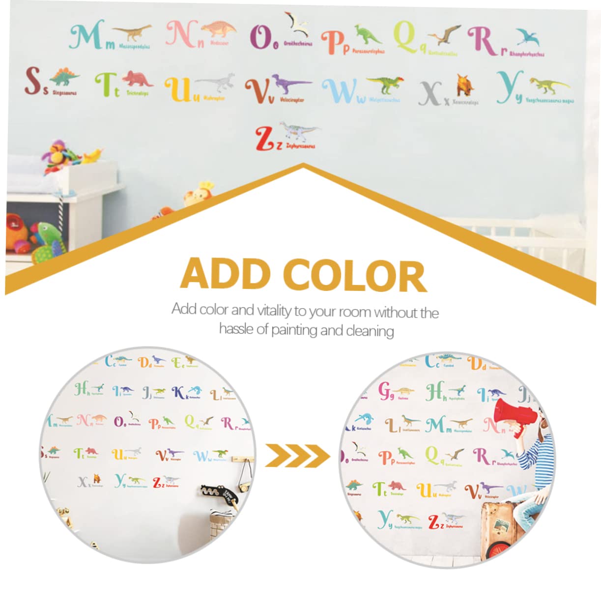 Toddmomy 3 Juegos Vinilo Decorativo Arte De Pared De Pegatinas Estéticas Pegatinas De Pared De Calcomanías Muro De Polivinilo Vistoso