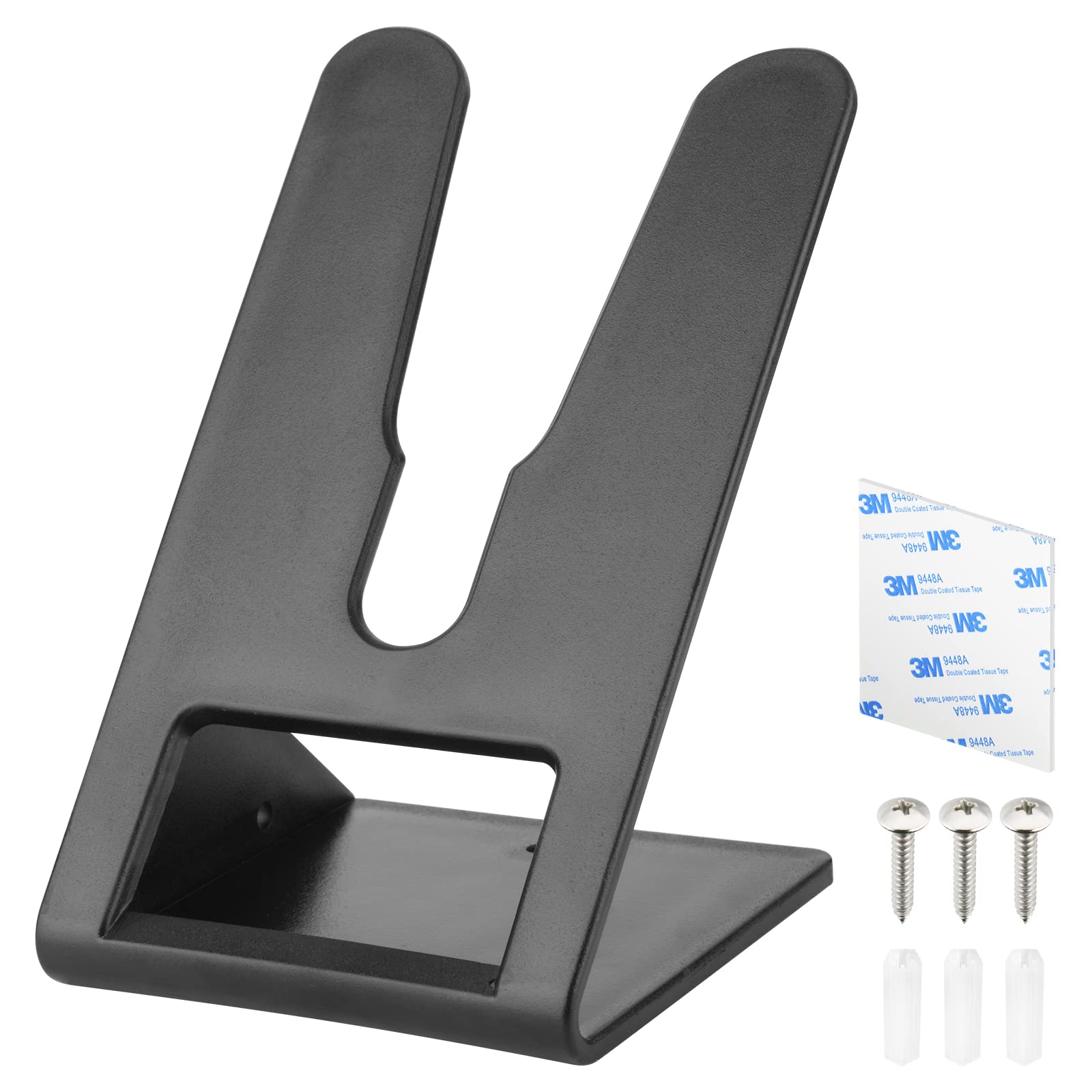 Universal Barcode Scanner Holder, Barcode Scanning Holder, Barcode Reader Holder Rack Bracket, Support Wall Mount/Suspension, Fit for Most Scanner Barcode Scanners (Style B: 90 x 90 x 130 mm)