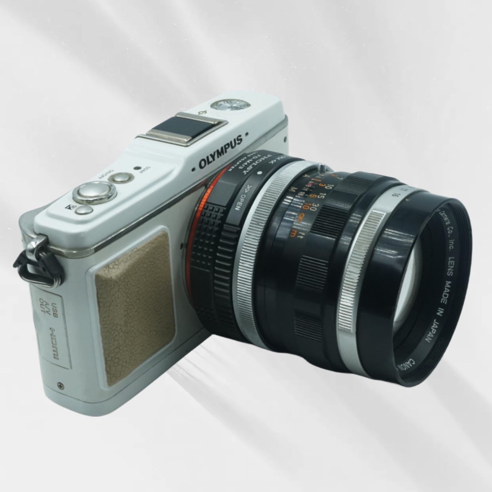Amazon.com: PHOLSY Lens Mount Adapter FD to MFT with Aperture