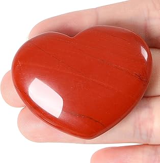 MAIBAOTA Red Jasper Heart Crystal