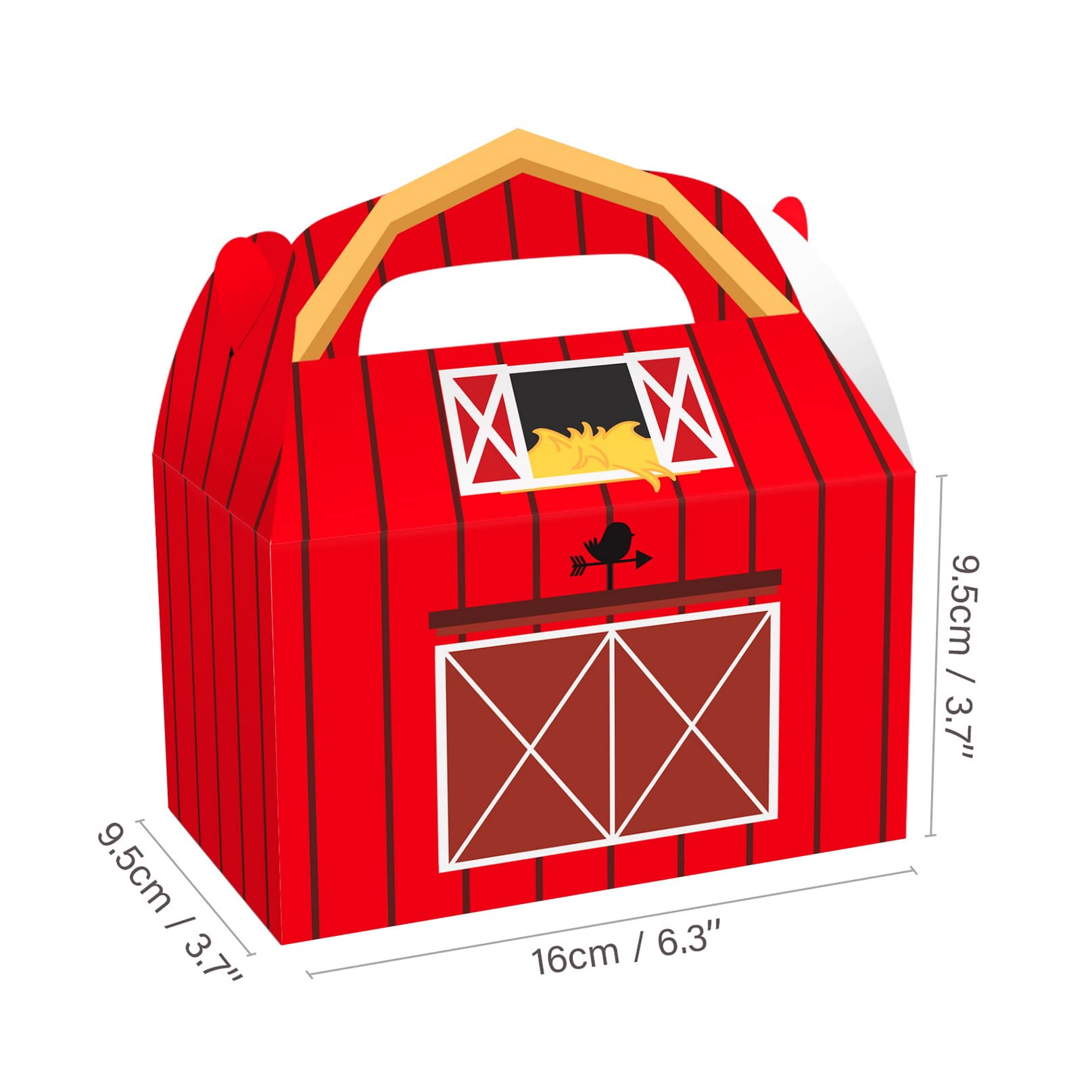 10 Scatole Per Bomboniere A Forma Di Mucca - Carine Per Dolcetti E Biscotti - Foto 10