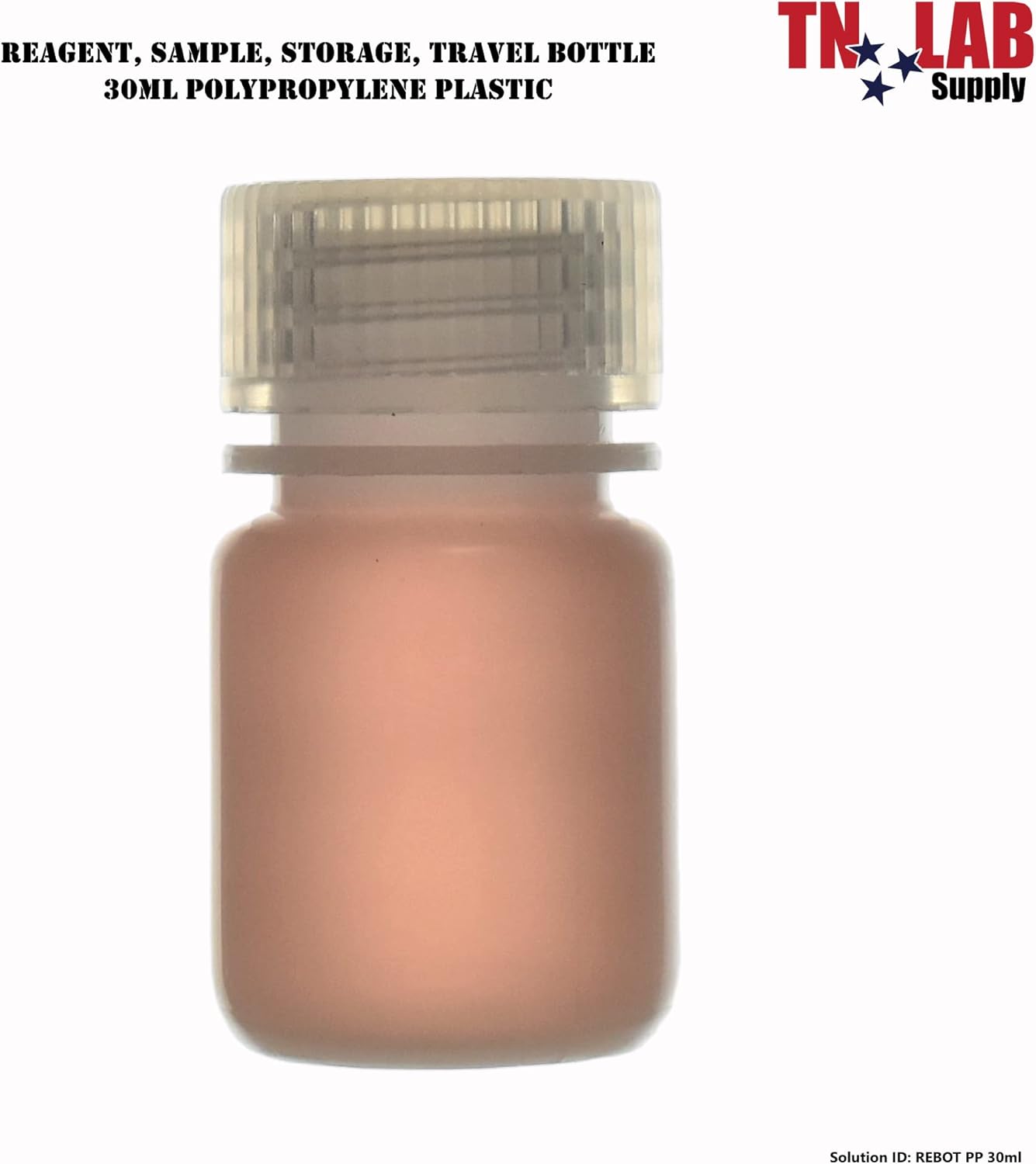 TN LAB Reagent Storage Bottle Polypropylene 1oz 30ml (12) : Industrial & Scientific