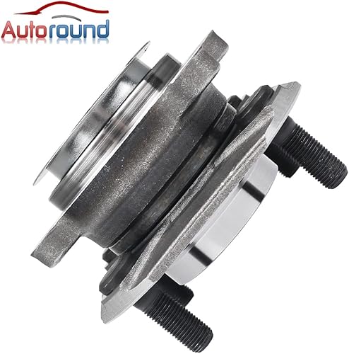 Miniatura 6 de Autoround 513297 Par de buje de rueda delantera de repuesto para Nissan Sentra 2007 2008 2009 2010 2011 2012 2.0L solo 4 lengüetas con ABS