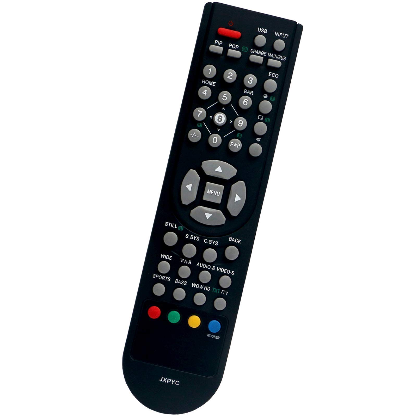 Telecomando Universale JXPYA Per TV Sanyo LCD-32CA10, 32CA9S, 37CA5E E Altri
