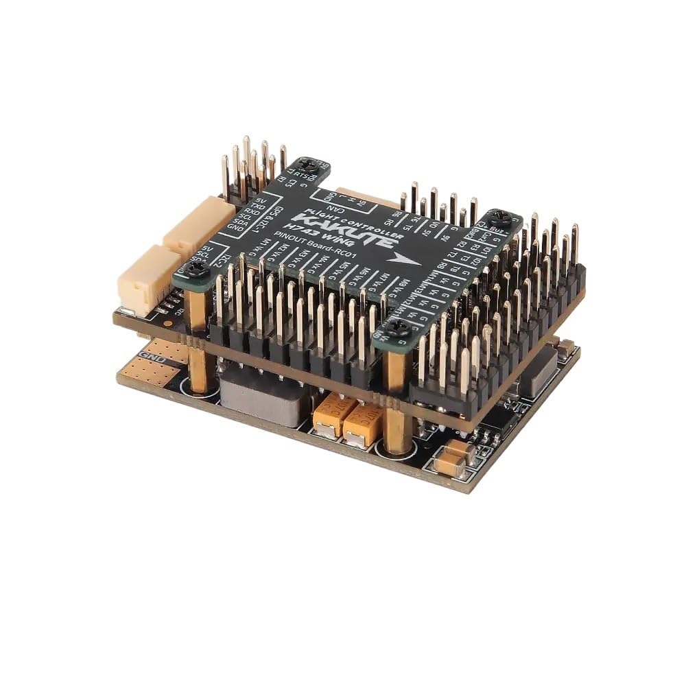 Per HolyBro Kakute H743-Wing Flight Controller per INAV Ardupilot 3-8S LiPo con M9N/M10N per aereo RC Drone ad ala fissa(WHITE)
