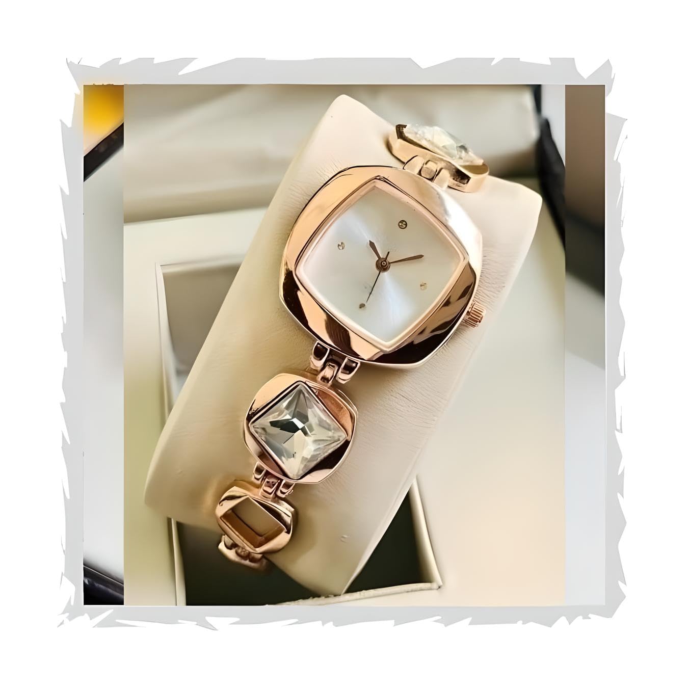 AMERICANVIBER Women Watches Analogue Wrist Watches Watches for Womens & Girls&Miss&Ladies Rose Gold Dial Watch with Stylish Diamond Studded Watches (B0D9TNFPVG) Amazon Price History, Amazon Price Tracker