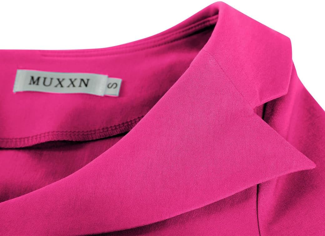 MUXXN Women’s Classic Vintage Sweetheart Neckline Cocktail Prom Tea Dress