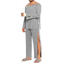 August Alley Mens 2 Piece Tear Away Recovery Set