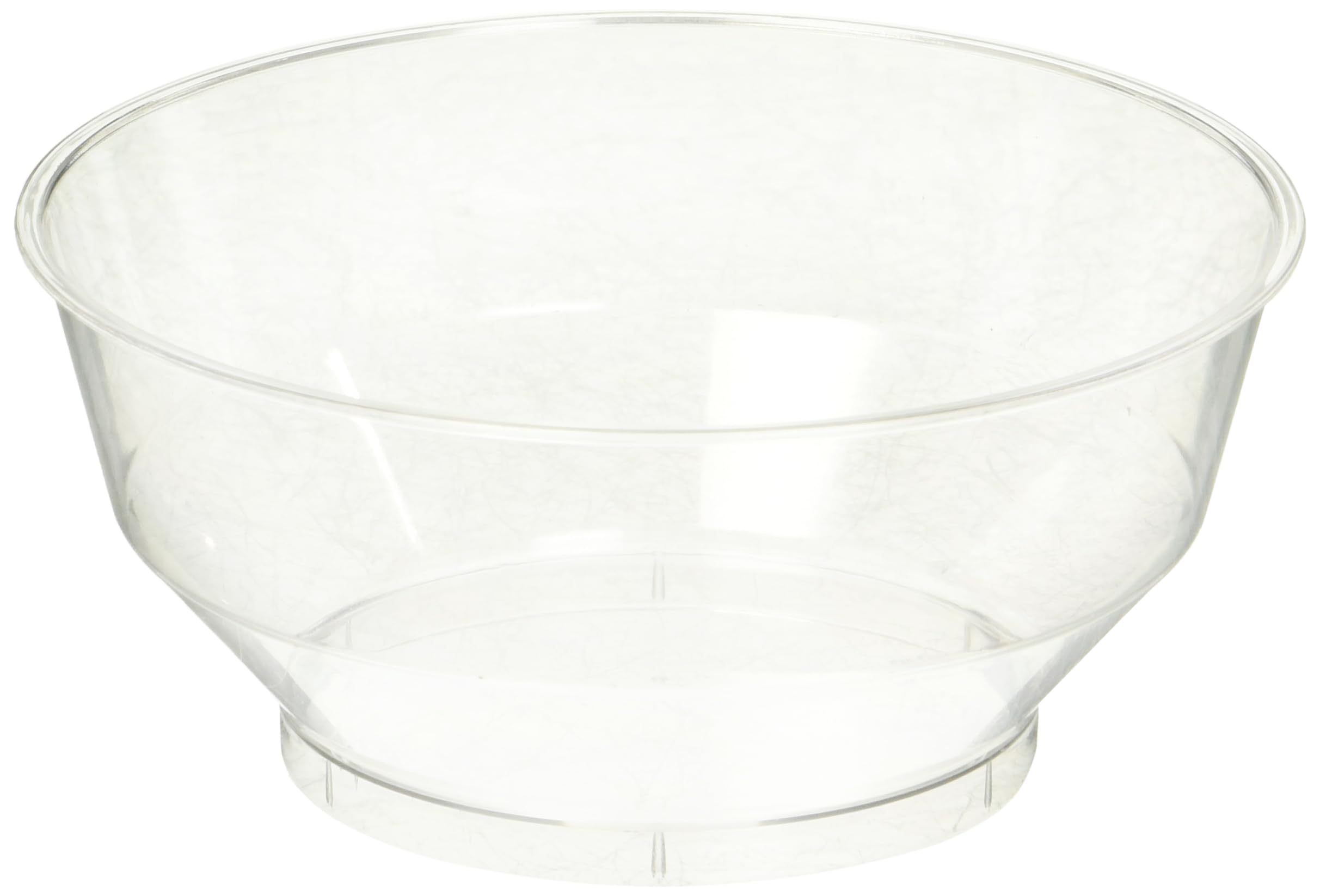 Product photo of bluesky trading miniware clear stackable bowls with lids (6 oz.) - pack of 6 - sleek design, perfect for meal prep, snacks, & food storage