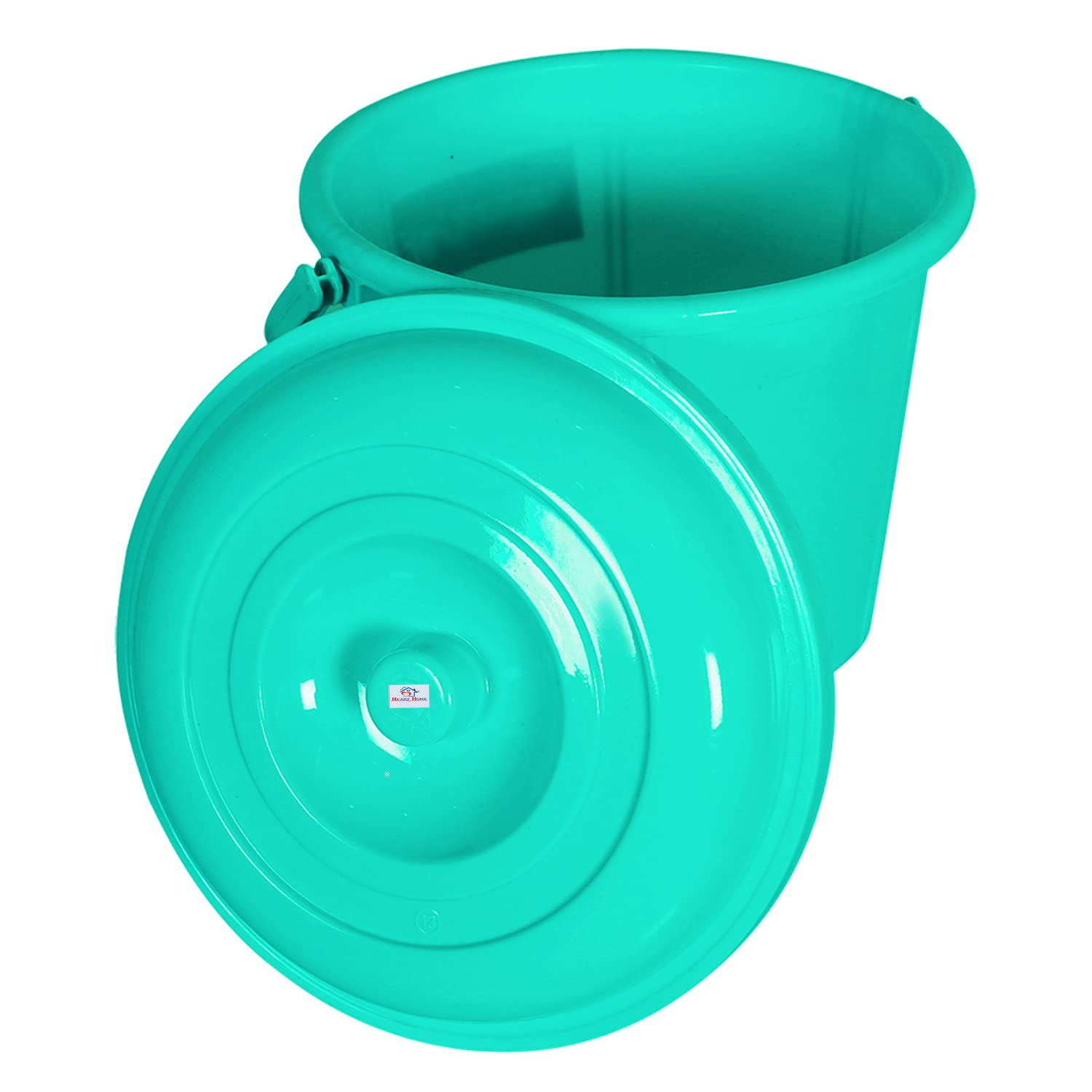 Heart Home Unbreakable Bucket - 13L Mint Green -2