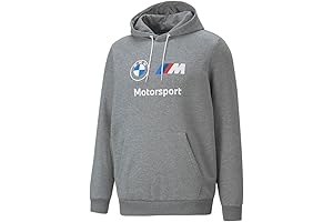 BMW Men's Standard Supersoft & Sporty Fleece Hoodie