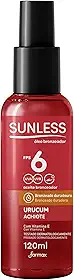 Sunless Bronzeador Urucum Fps 6 Óleo Com 120Ml