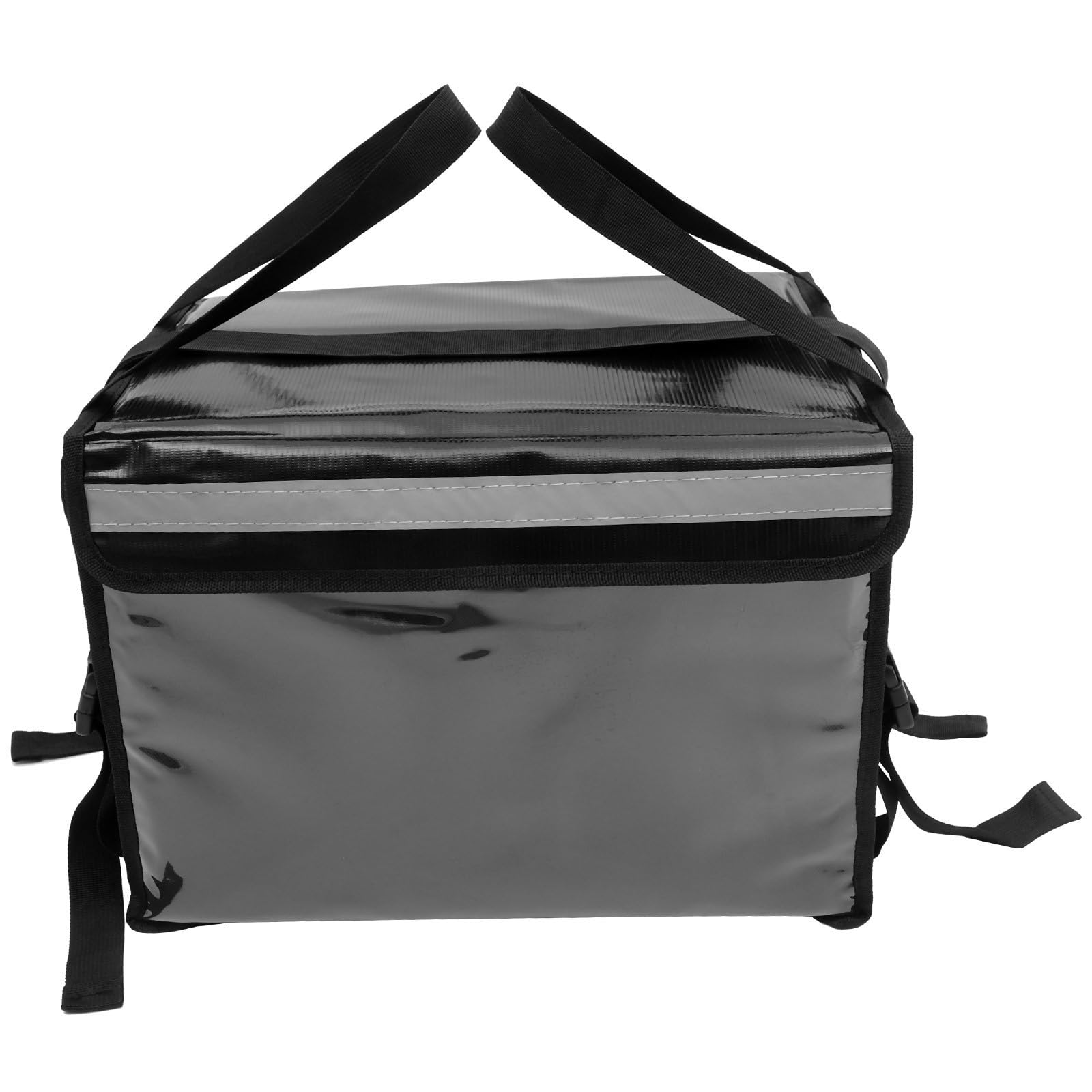 Bolsa de Almacenamiento para Fiambrera, Caja de Aislamiento Térmico para Almuerzo, 32l, Nylon, Negra, Portátil y Resistente al Desgaste, para Entrega de Comida y Uso