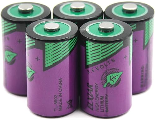 Miniatura 6 de Paquete de 5 baterías de litio de 3.6 V 1100 mAh TL-5902 1/2AA de repuesto para Tadiran TL-5902/S TL-2150/S ER14250 SL-350 Xtra Series