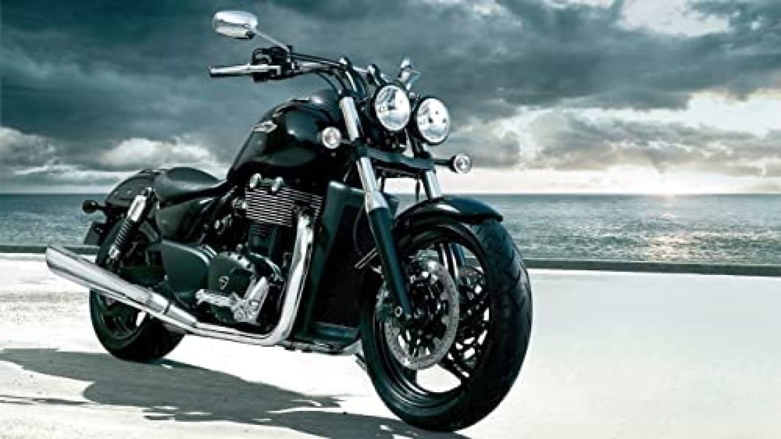 Adult 2000 Piece Motorcycle Triumph Storm Puzzle Games Home Decor 70x100CM