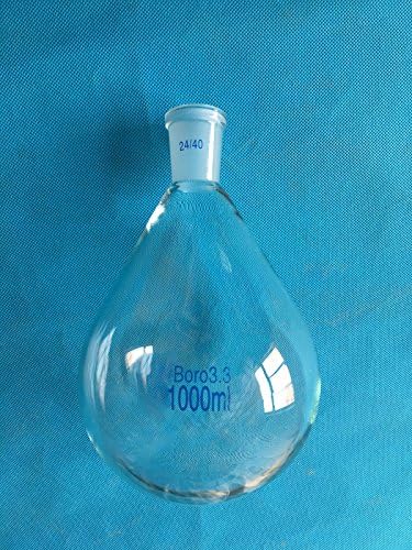 1000ml, 24/40, Heavy Wall Recovery Flask,Single Neck Round Bottom Evaporating Flask