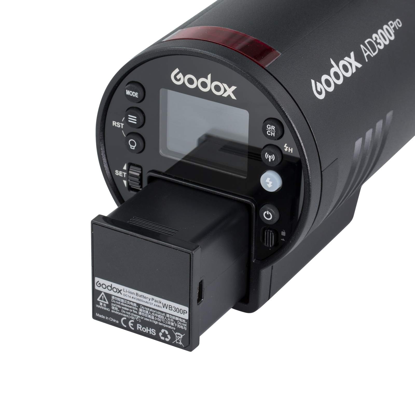Godox W30P Batteria al litio 2600mAh ricaricabile per Flash Godox AD300Pro