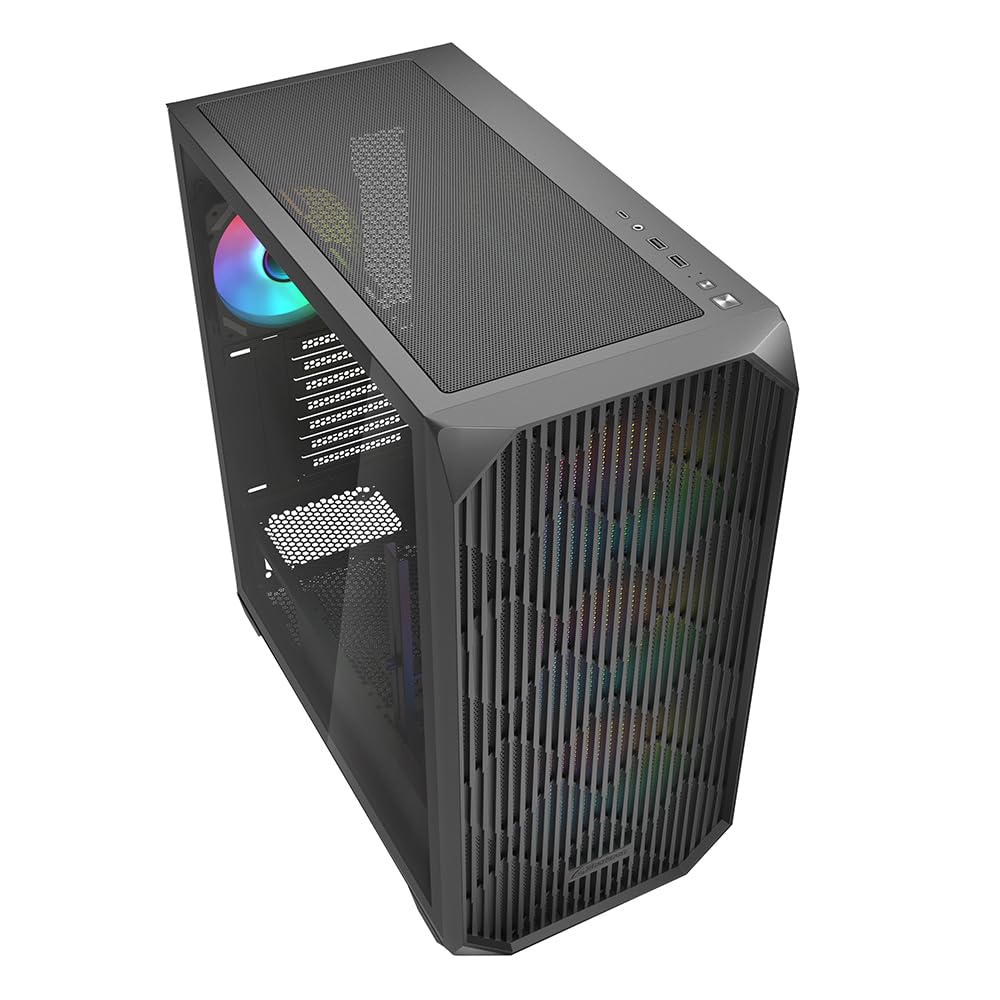 Sharkoon AK3 RGB Black, ATX obudowa PC