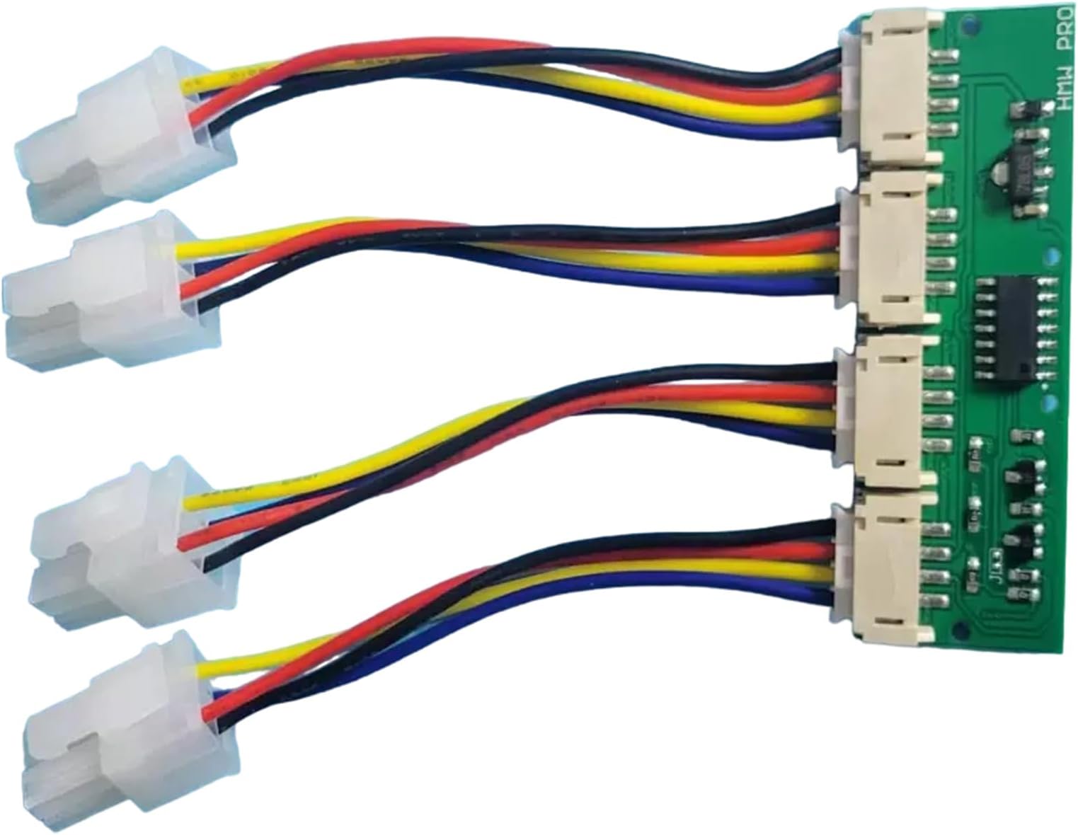 12V 4-in-1 Fast Speed Fan Simulators Emulators PC Fan Speed Controller for S21 S19kpro T21 Desktop Cooling