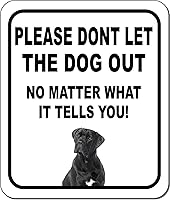 Vista 110 de BEWARE BASSETT HOUND GUARD DOG - Letrero compuesto de aluminio para exteriores, 8.5 x 10 pulgadas