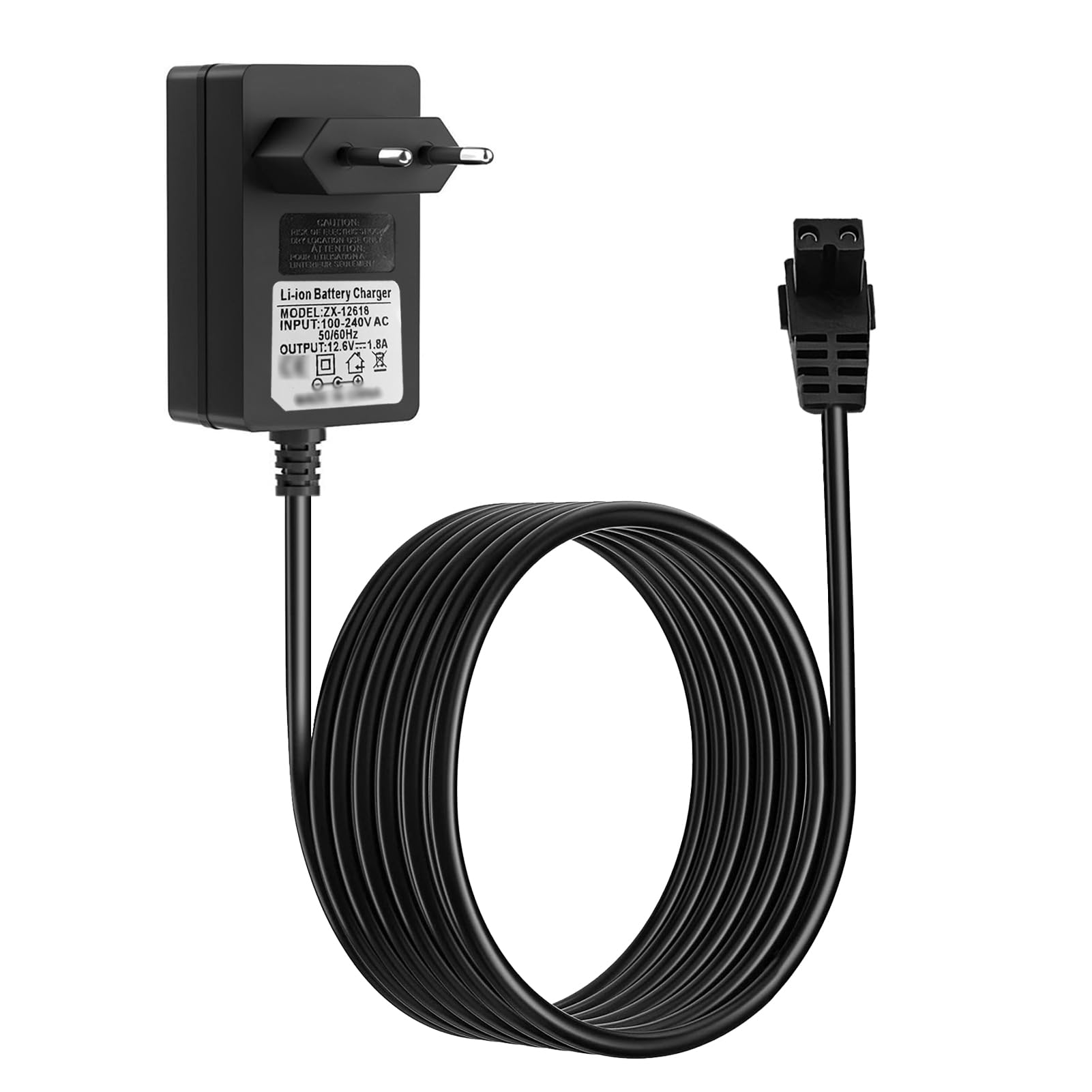 Cargador 12.6V 1.8A Compatible con Aiper Seagull SE 600, HJ1103J, HJ1102, 600, 1000, 1500, AIPURY1500, P111, Adaptador para Limpiador de Piscina Aiper, Cargador de Alimentación para Robots de Limpieza