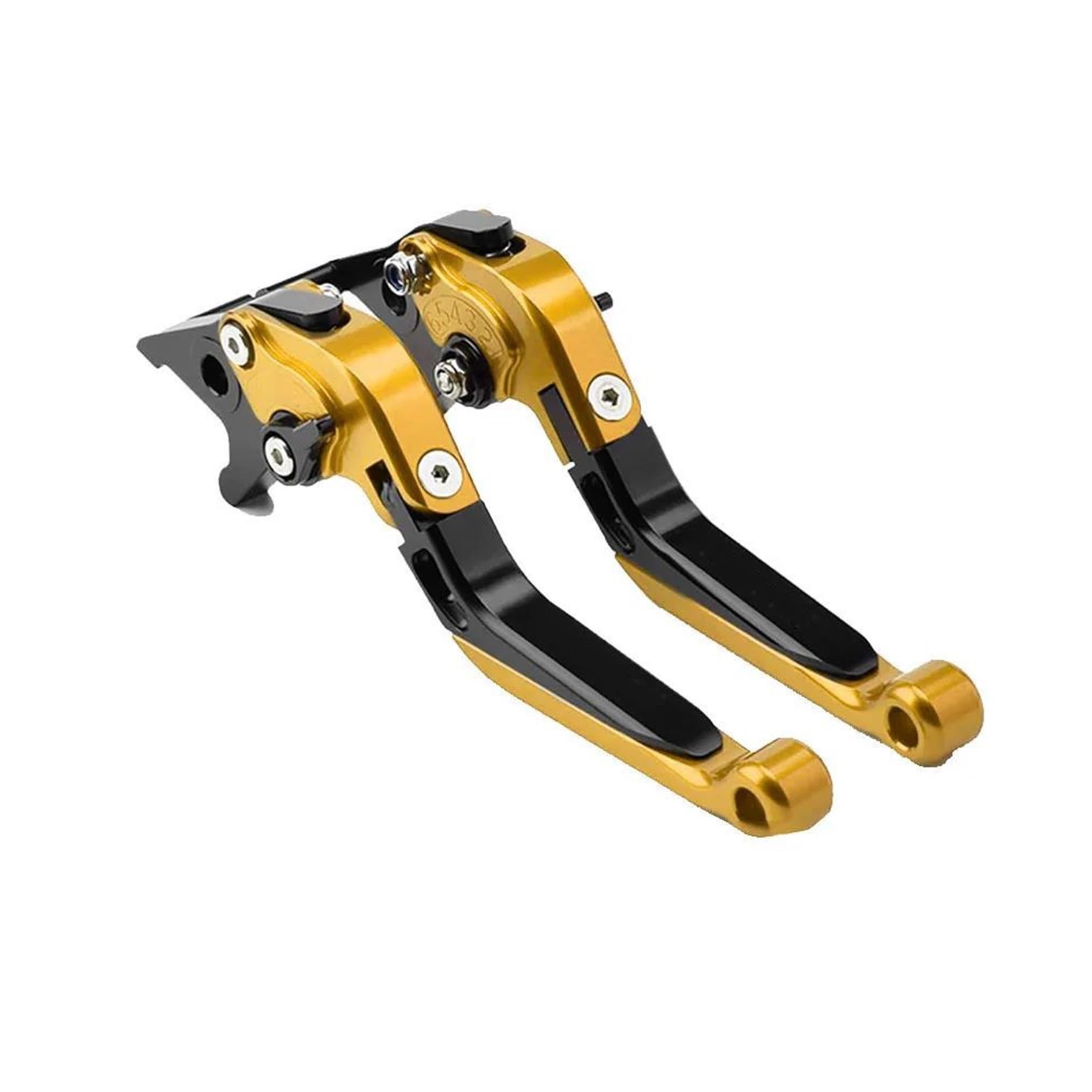 Heyhellnin Q For Yamaha T-Max 530/Sx/Dx 2012-2019 Cnc Adjustable Folding Extendable Brake Clutch Levers Handle Motorbike Brake Levers(Q)