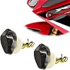 2PCS Flush Mount LED Turn Signals Motorcycle Amber Blinkers, Compatible with Honda CBR600RR CBR1000RR 2004-2007 CBR 600 F4 F4i CBR900 CBR919, Universal 12V Motorcycle Indicators