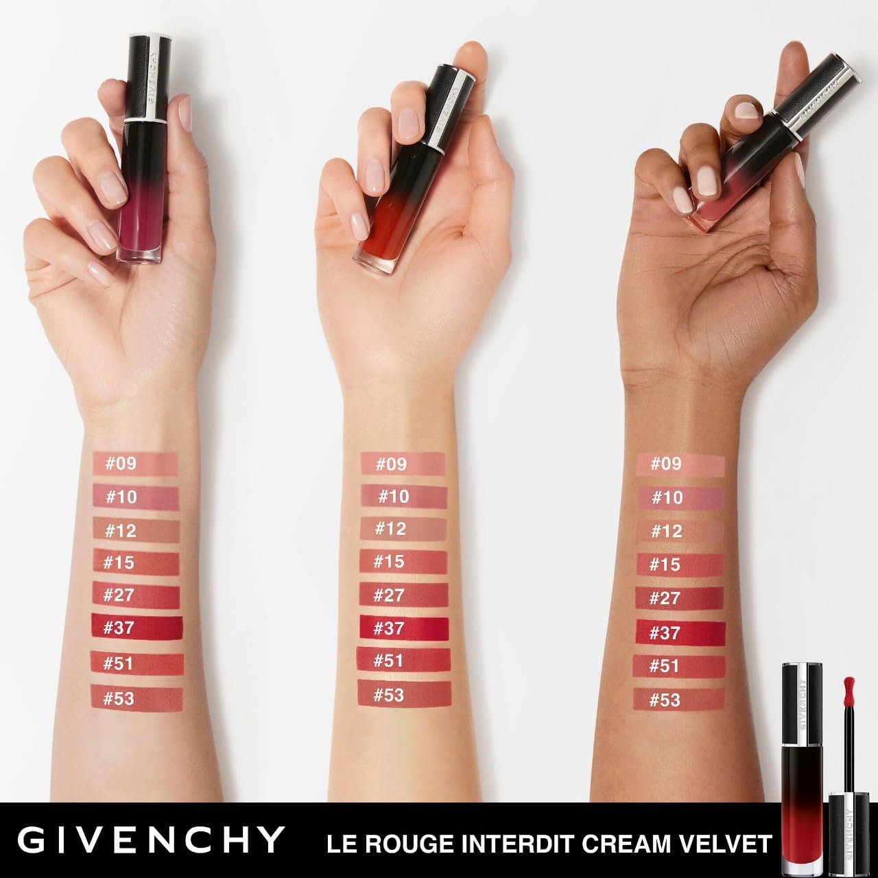 Amazon.com : Le Rouge Interdit Cream Velvet Lipstick - N10 Beige