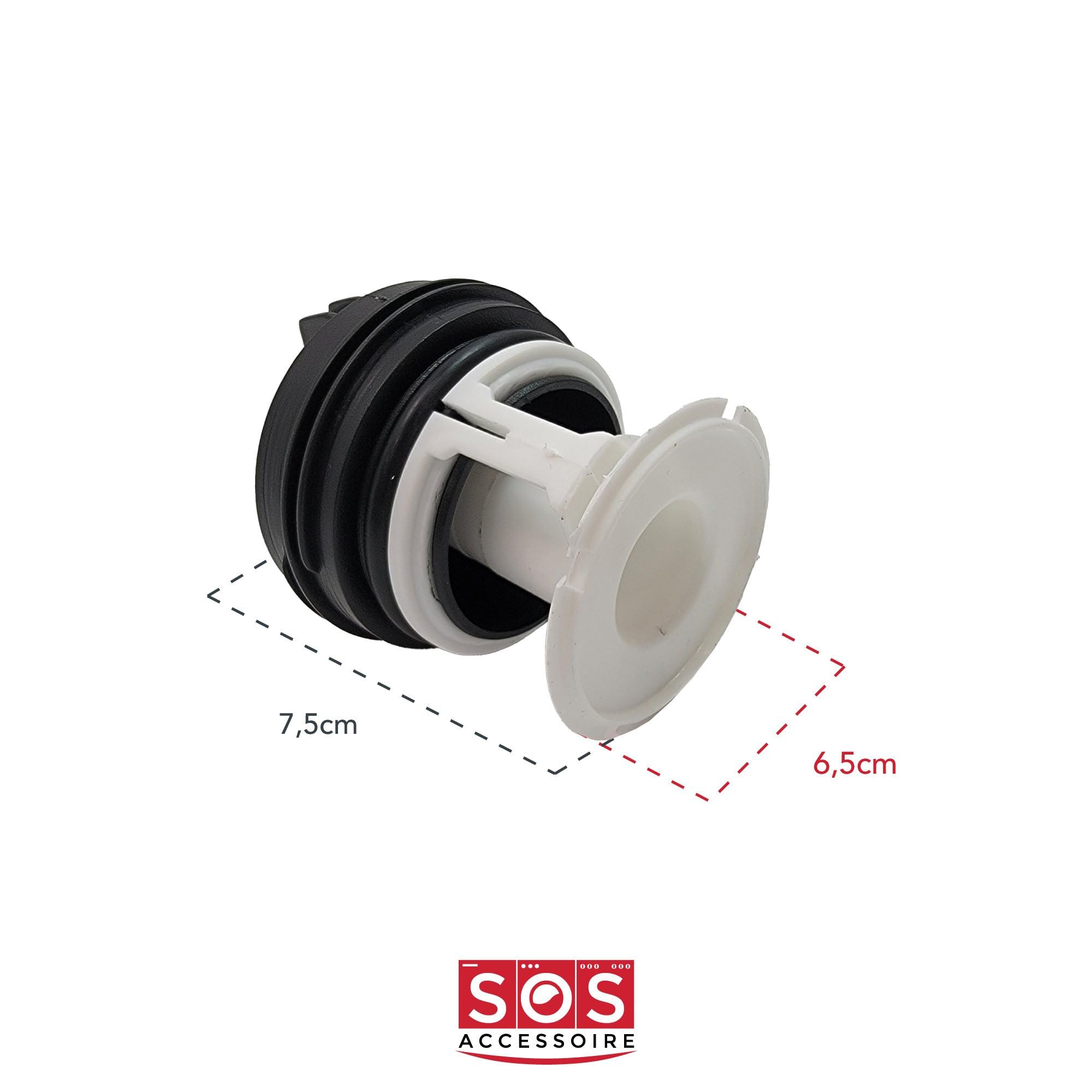 Tappo Pompa Di Scarico Per Lavatrice – Compatibile BOSCH, SIEMENS, NEFF, CONSTRUCTA – Cod. 00614351