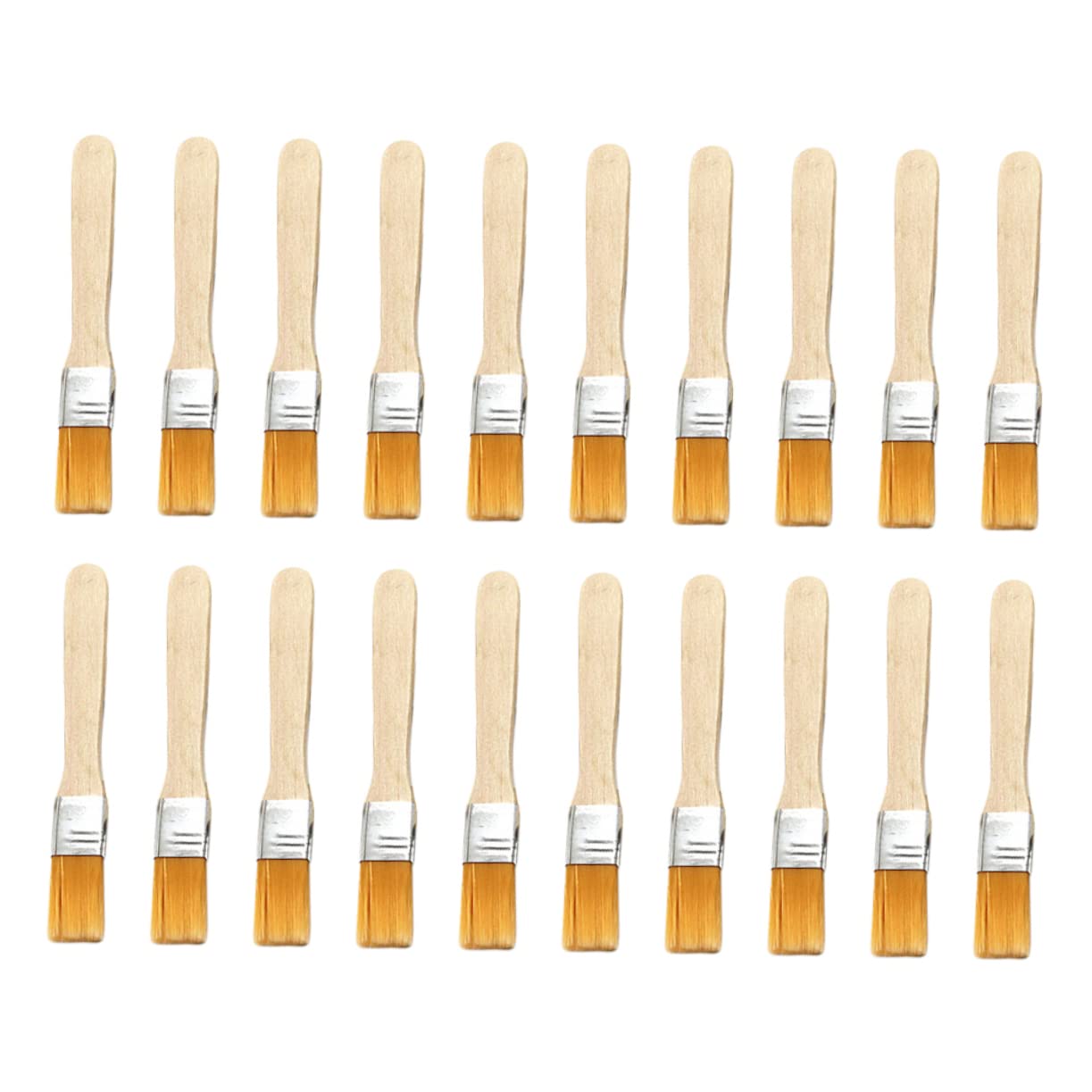 NULYLU Small Paint Brush and Keyboard Brush Set 20pcs Dedusting Tool for Home and Store Use