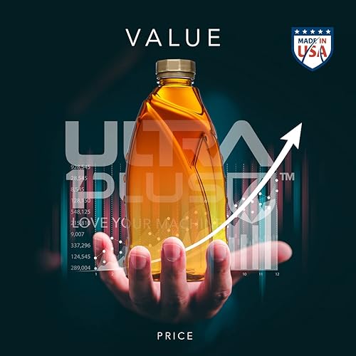 Miniatura 6 de Ultra1Plus SAE 20W-50 Mezcla sintética 4T Aceite de motor API SL JASO MA2, cuarto de galón