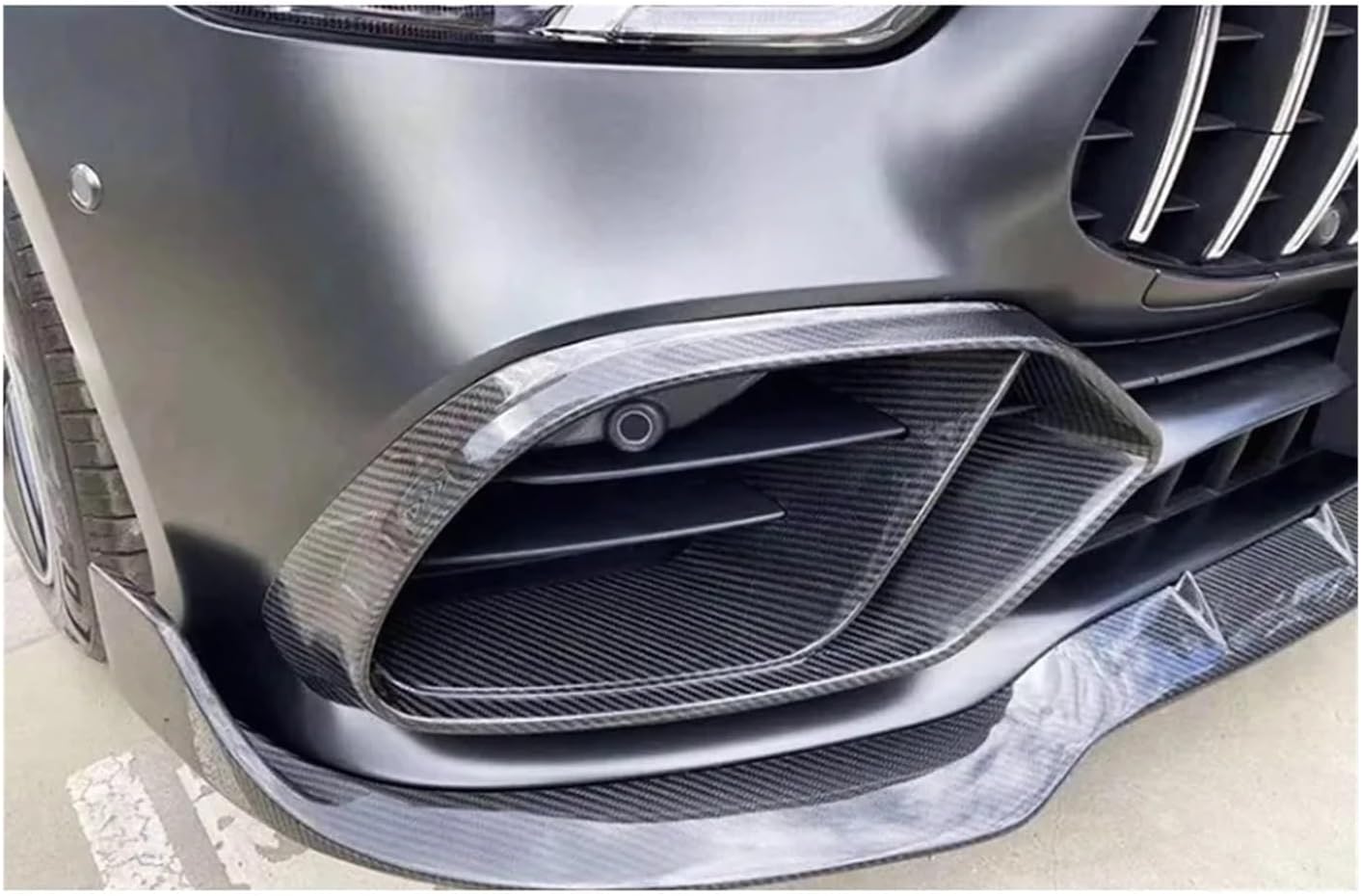 AMG GT50 GT53 GT63 カーボンフォグランプフレーム