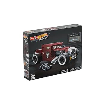 MEGA Hot Wheels Vehicle Building Toy 1:18 Scale Bone Shaker 904 Pieces