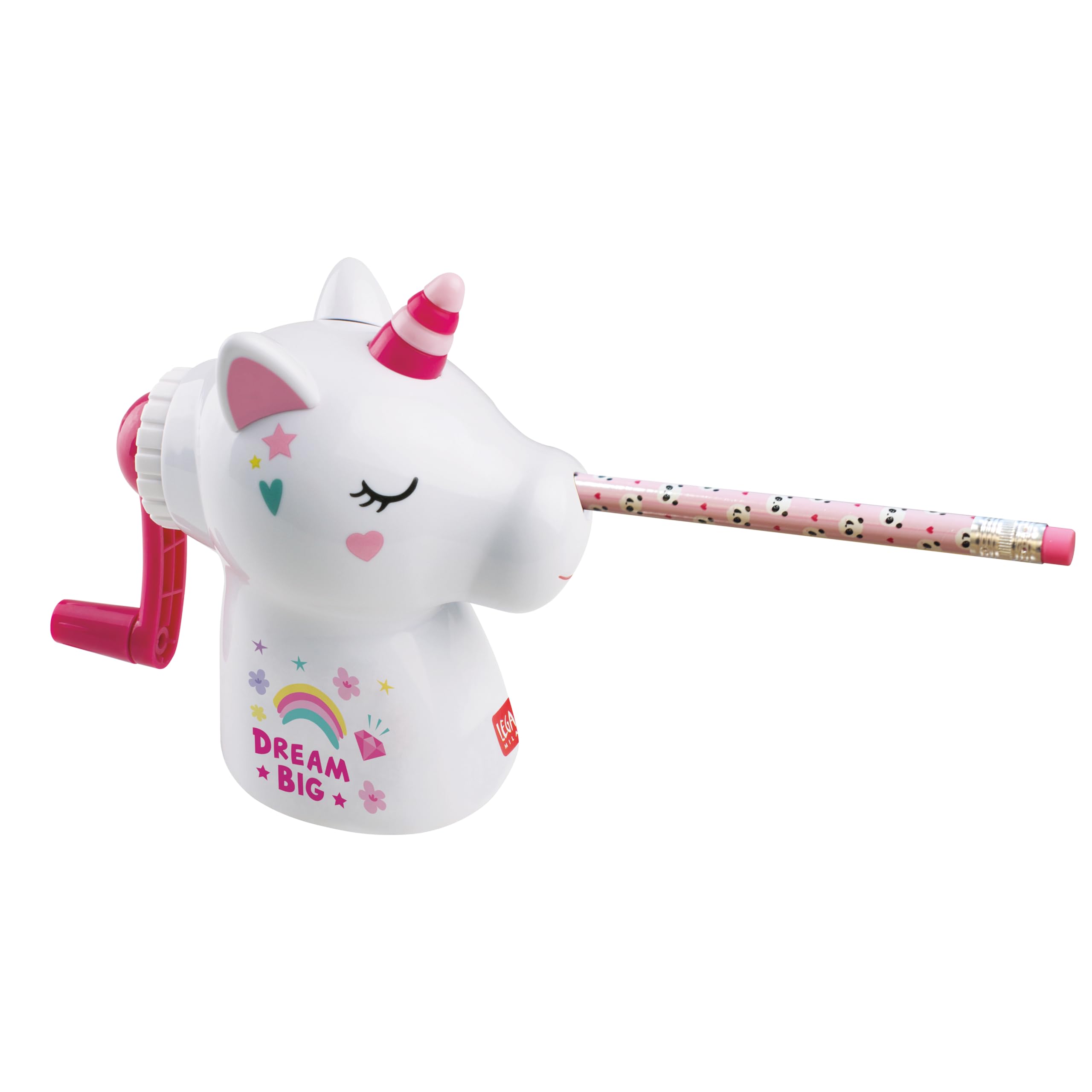 Legami - Taille-​Crayon Manuel, avec Etui, Taille-​Crayon Manuel, 6x10 cm