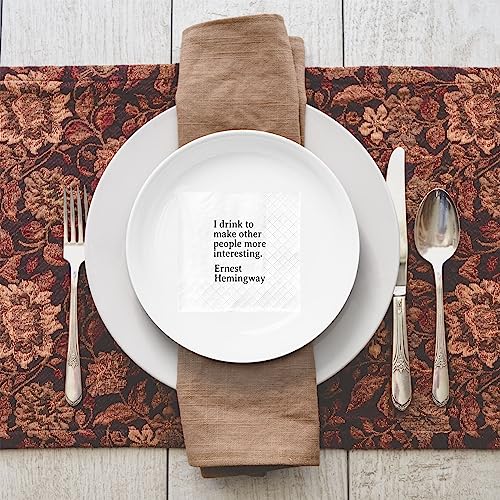 Joyiou-Drinking-Quotes-Napkins-Dessert-Napkins-Disposable-Paper-Beverage-Napkins-for-Birthday-Events-Holidays-Weddings-Party-Supplies-Decorations-Favors-Gifts-50-Pack-2-Ply-45-x-45-in Joyiou Drinking Quotes Napkins Dessert Napkins Disposable Paper Beverage Napkins for Birthday Events Holidays Weddings Party Supplies Decorations Favors Gifts 50 Pack 2 Ply 45 x 45 in