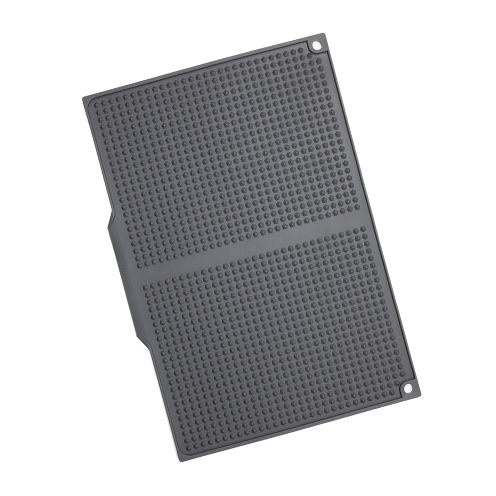 Kalttoy Silicone Drain Mats with Unique Pentagonal Designs Drying Pad Kitchen Drain Pad for Efficient Draining Water Commercial Kitchen Tool