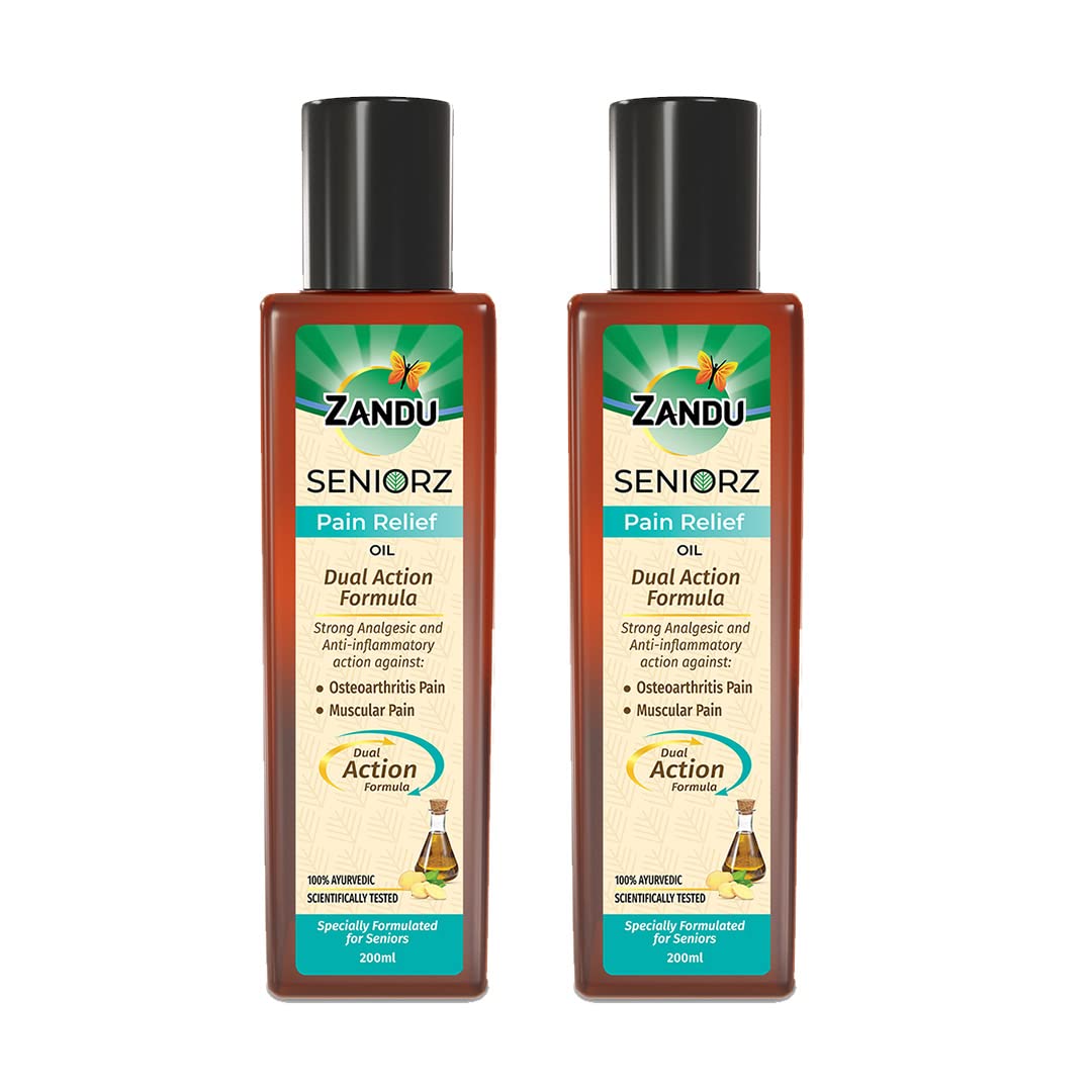 Zandu Seniorz pain relief oil Pack of 2 (B0C65GB478) Amazon Price History, Amazon Price Tracker