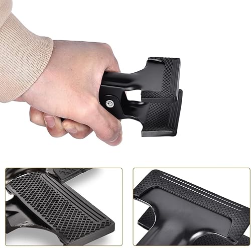 Miniatura 2 de Abrazaderas de resorte para telón de fondo, paquete de 2 clips resistentes de 4 pulgadas para soportes de fondo de fotografía, carpintería y