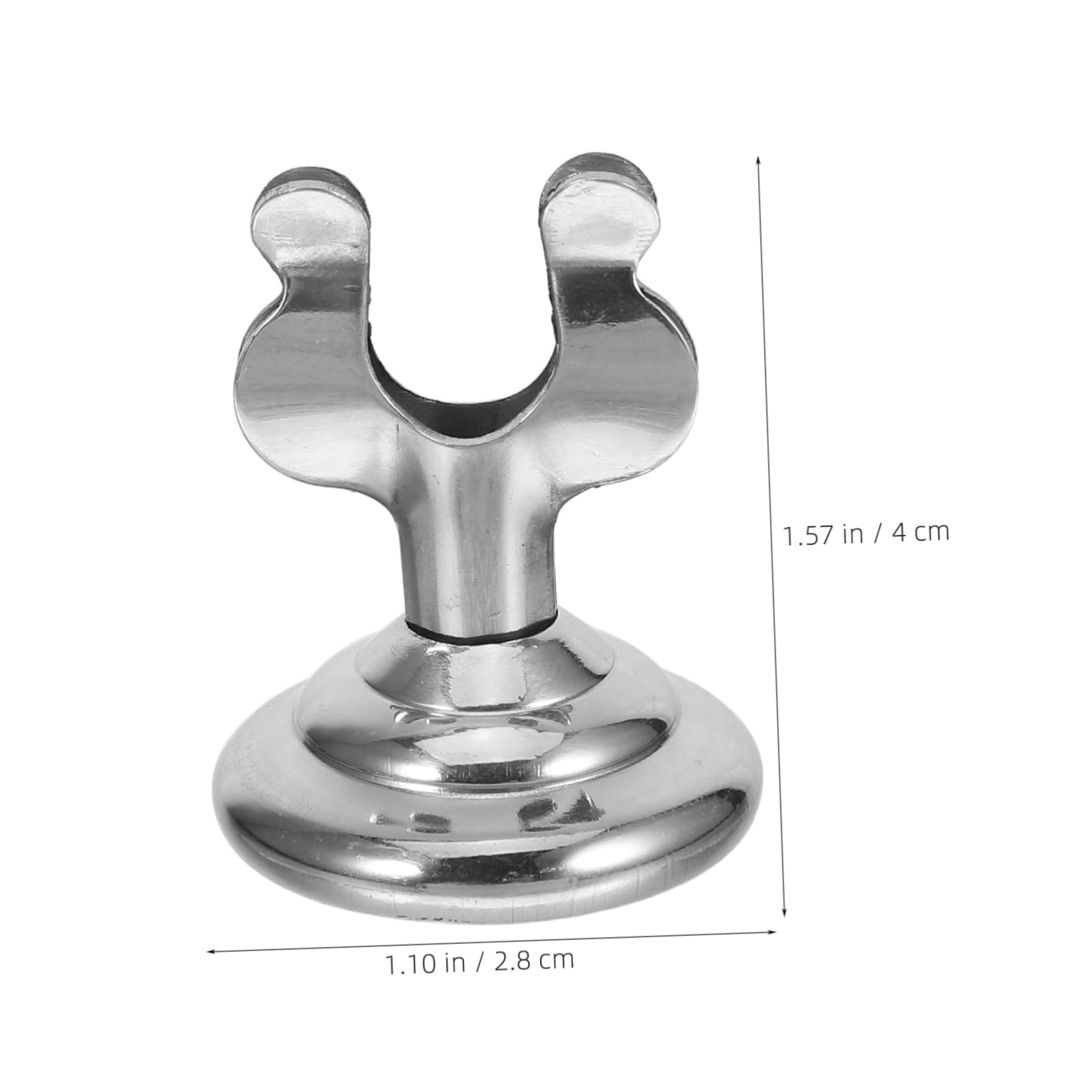 SHINEOFI 2 Series Soporte De Mesa Restaurante Titulares De Menú Lámina Soportes Para Números De Mesa Altos Almacenar Poseedor Soporte De Menú Titular Del Número De Mesa Silver 5 Piezas*2