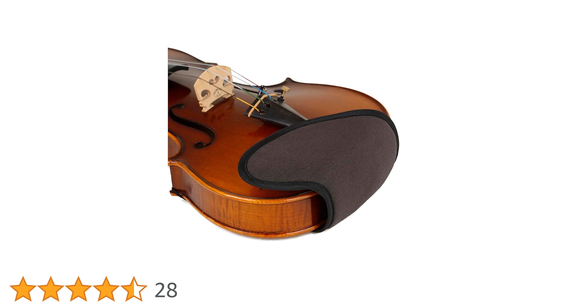 Amazon | SELECOCO バイオリン 顎当てカバー 4/4 3/4サイズ対応 肌と