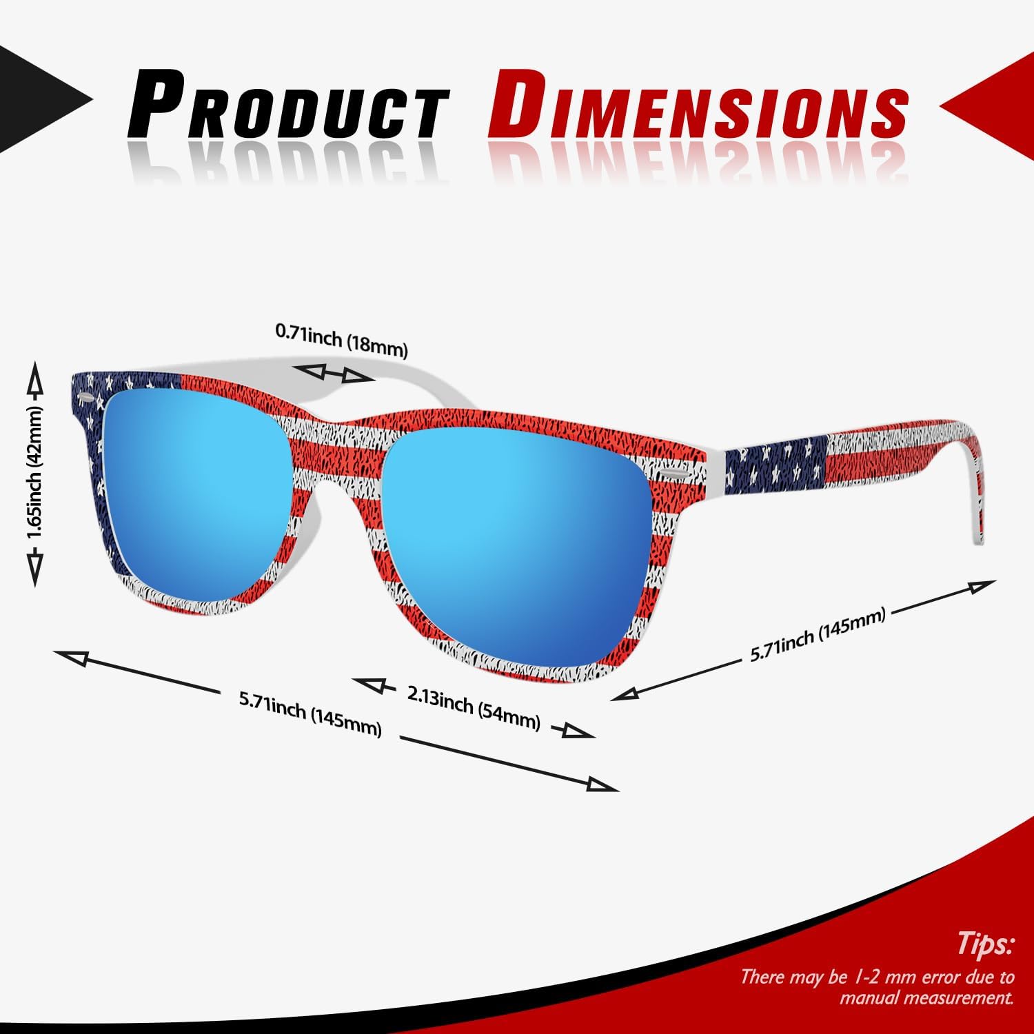 Sunier Polarized Sunglasses for Men and Women, Retro Square Matte Finish UV400 Protection Shades for Driving, Fishing - Image 4